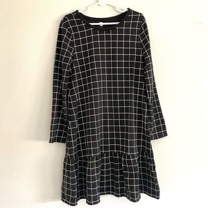 Tea Collection City Grid Printed Dress Size 8